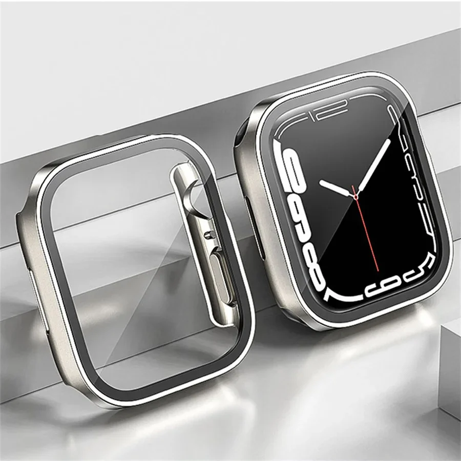 Glass+cover For Apple Watch ca - Smartwatch Icon ulasan dan harga