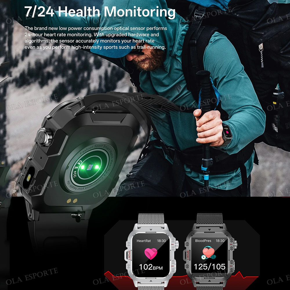 2026 Military Outdoor Smart Wa - Smartwatch X12 ulasan dan harga