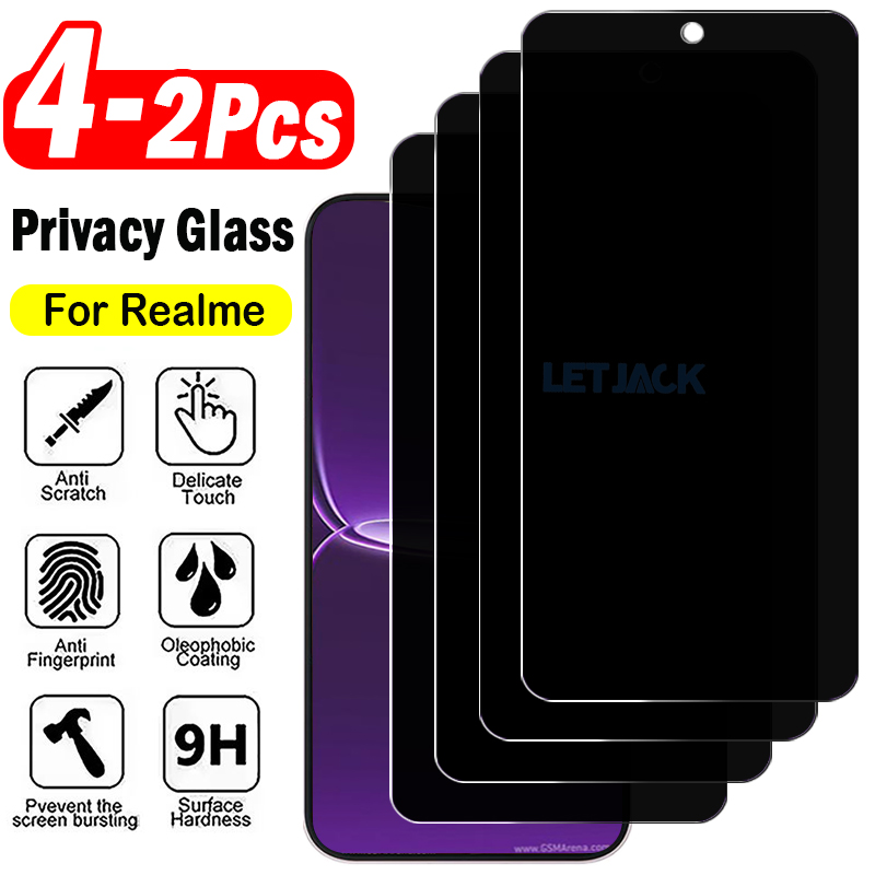 2-4Piece Anti-spy Protective F - Realme Note 50 ulasan dan harga