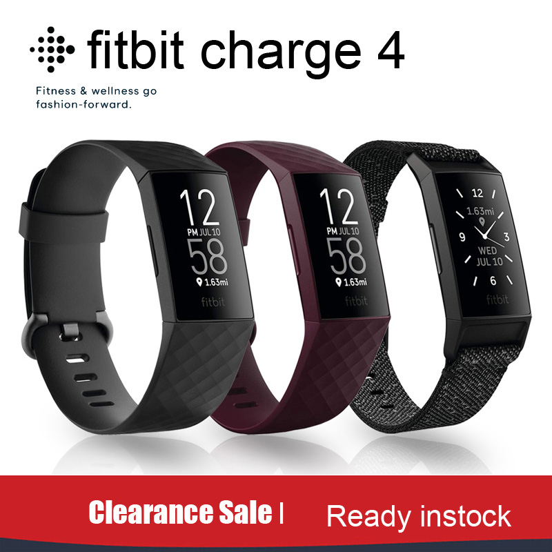 Original Fitbit Charger 4 Smar - Smartwatch Touch ulasan dan harga