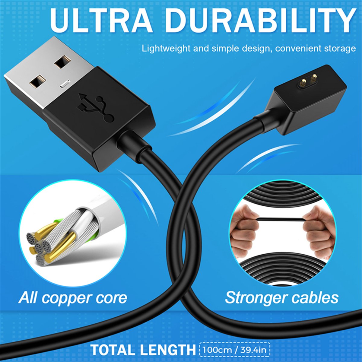 Fast Charging Cable for Watch  - Watch Charger Cable ulasan dan harga