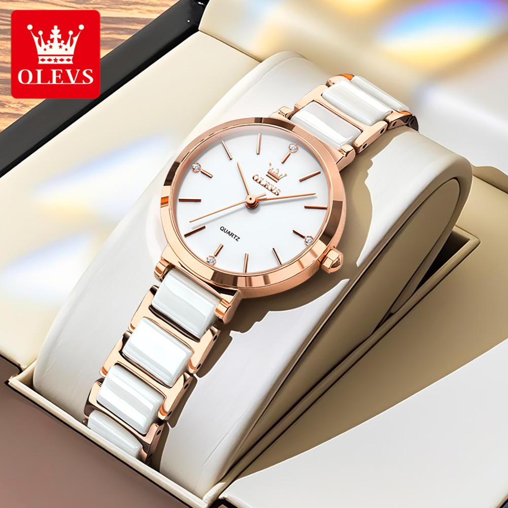 OLEVS Women Watch 5877 Luxury  - Accessories With Watch ulasan dan harga