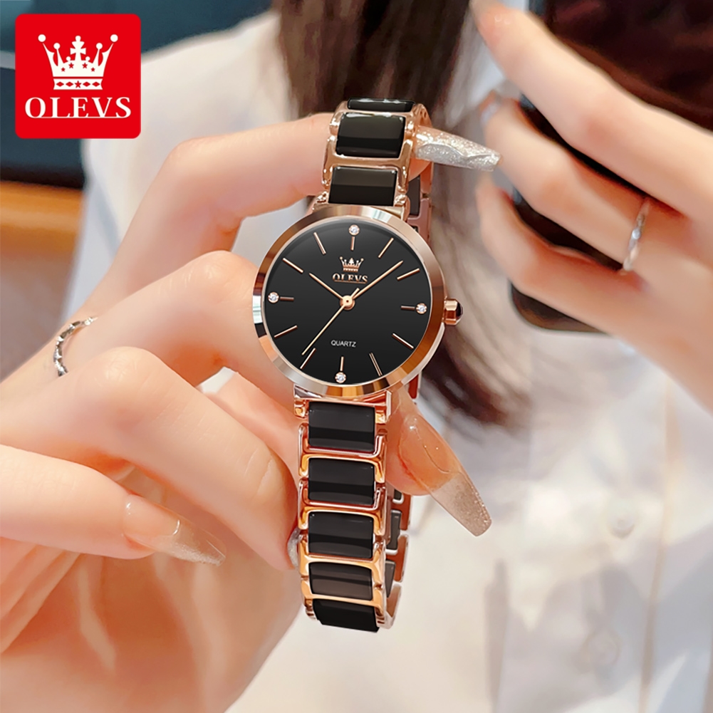 OLEVS Women Watch 5877 Luxury  - Accessories With Watch ulasan dan harga