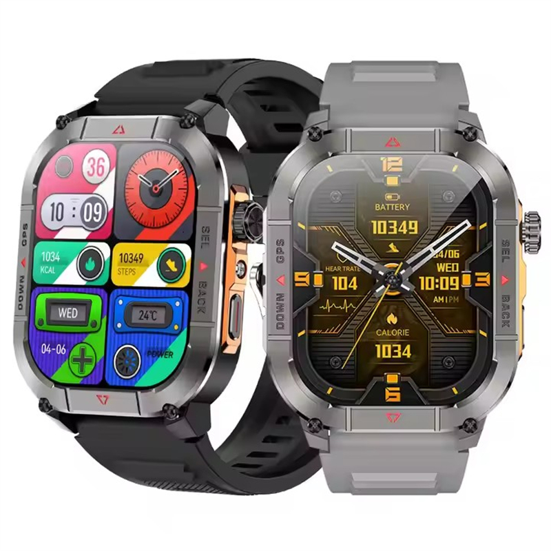 New HK84 Men Smart Watch AMOLE - Smartwatch Touch ulasan dan harga