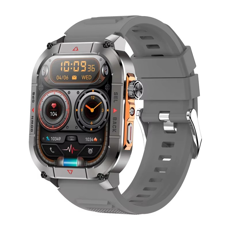 New HK84 Men Smart Watch AMOLE - Smartwatch Touch ulasan dan harga