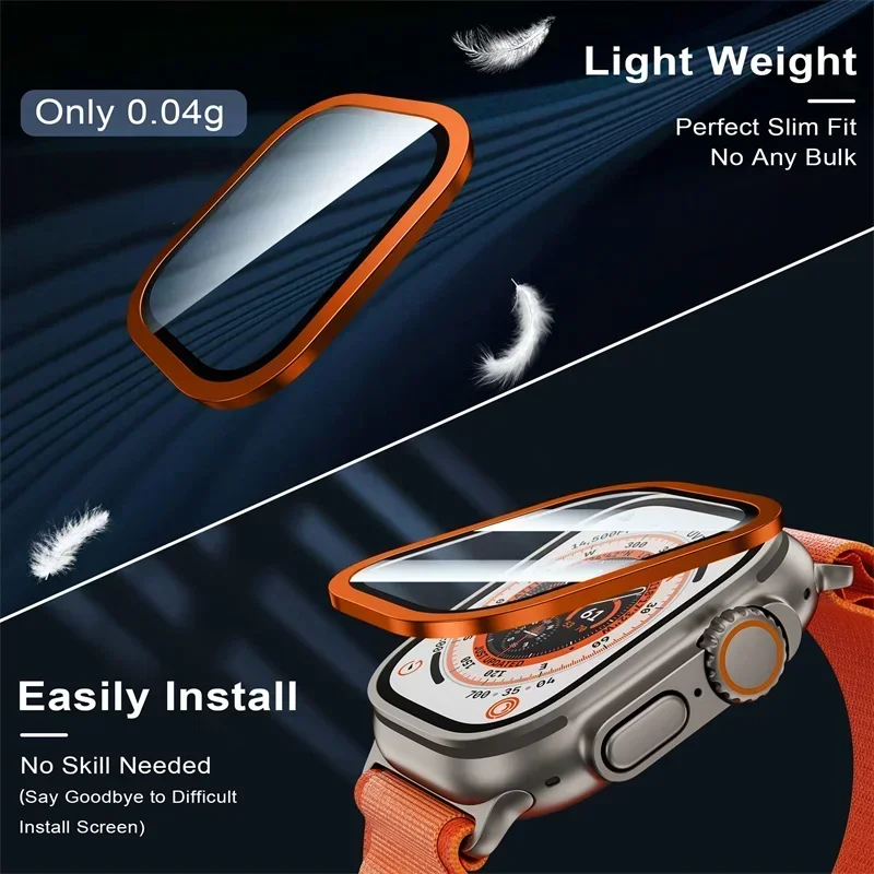 2PCS Tempered Glass for Apple  - Smartwatch Watch Accessories For Women ulasan dan harga