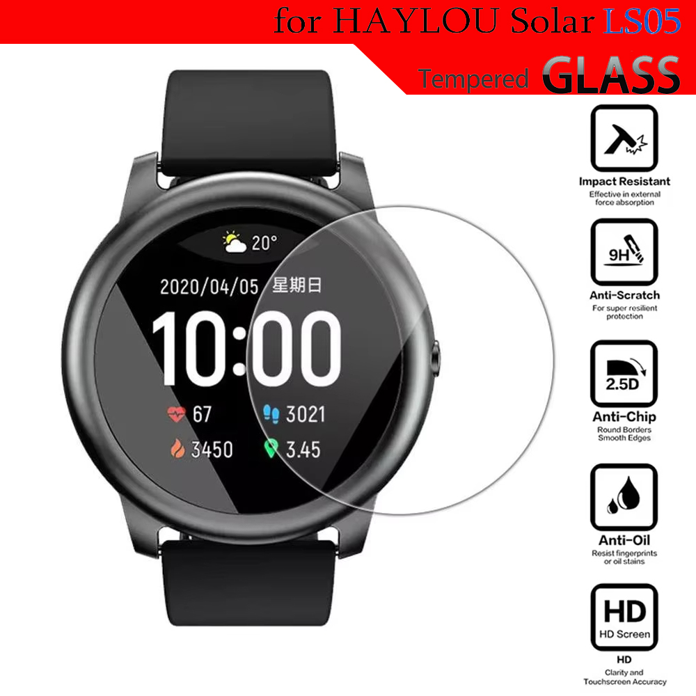 Tempered Glass For HayLou Sola - Smartwatch Icon ulasan dan harga