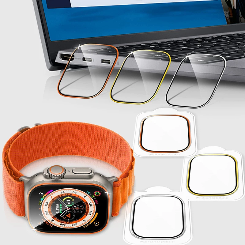 Tempered Glass for Apple Watch - Smartwatch Watch Accessories ulasan dan harga