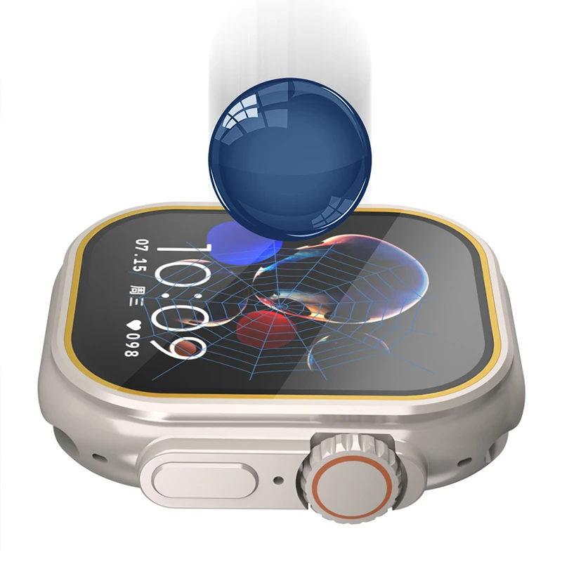 Tempered Glass for Apple Watch - Smartwatch Watch Accessories ulasan dan harga