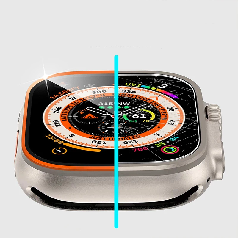 Tempered Glass for Apple Watch - Smartwatch Watch Accessories ulasan dan harga