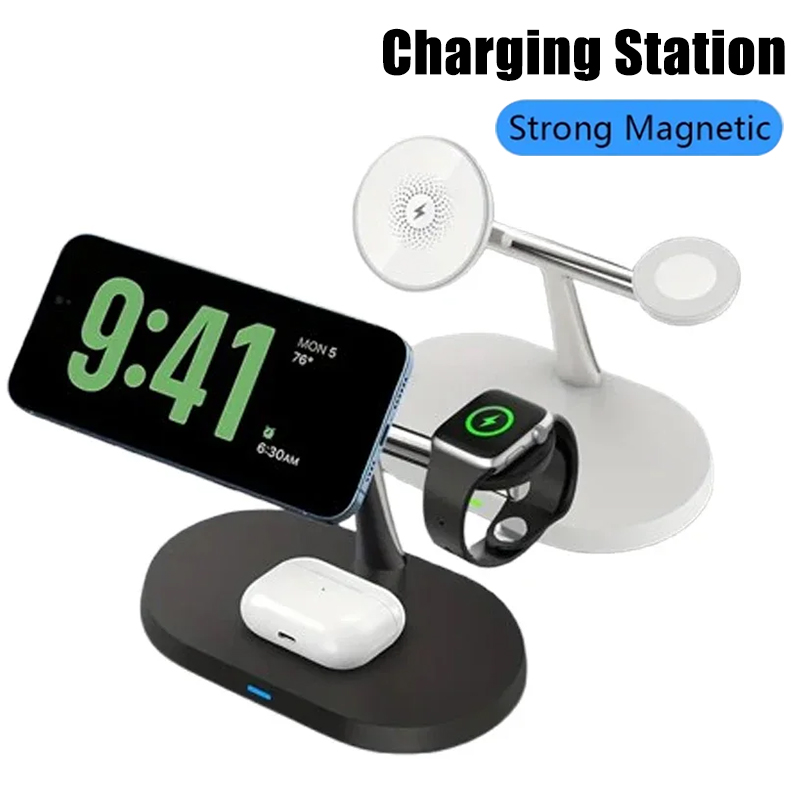 3 In 1 Opansten Magnetic Wirel - Watch Charger Cable ulasan dan harga