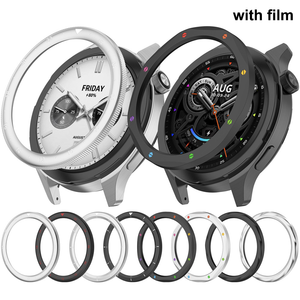 Metal Bezel Ring For Xiaomi Wa - Xiaomi Smartwatch S4 Accessories ulasan dan harga