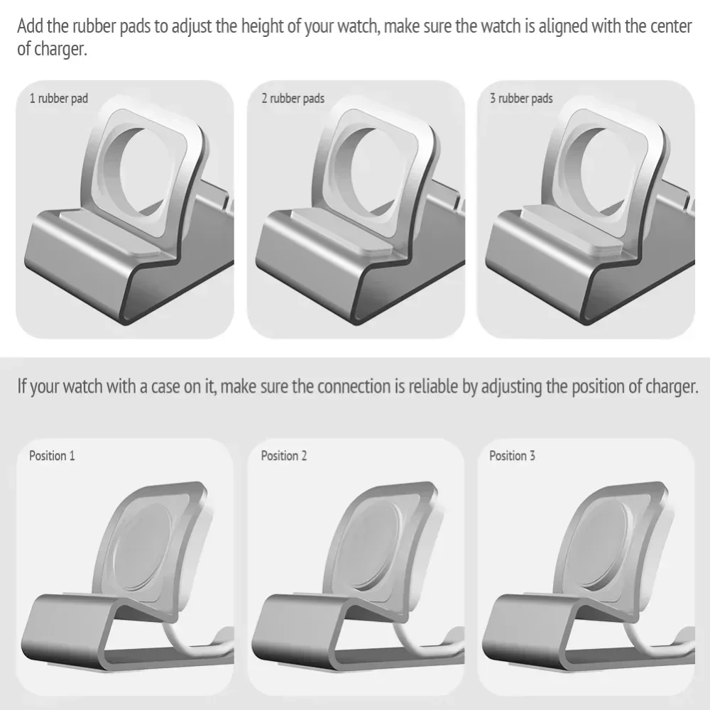 Charger Stand for Apple Watch  - Watch Charging Dock ulasan dan harga