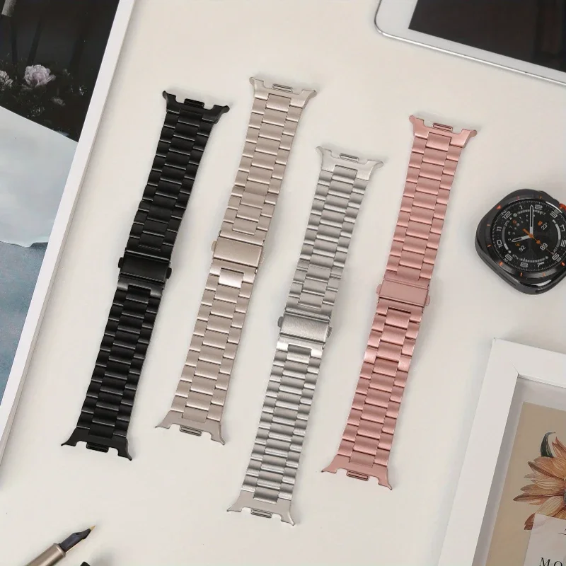 Stainless Steel Strap For Sams - Titan Smartwatch Accessories ulasan dan harga