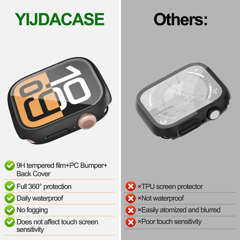 360 Protective Case for Apple  - Smartwatch Watch Accessories For Women ulasan dan harga
