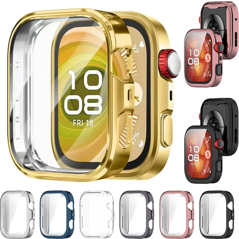 Case+Glass For Huawei Watch Fi - Huawei Smartwatch Accessories ulasan dan harga