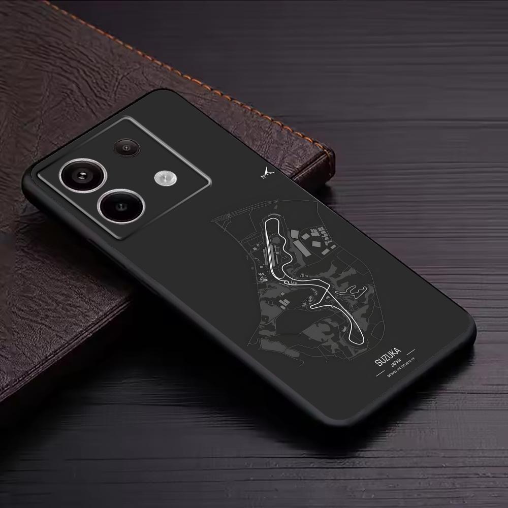 F1 Race Track Print  Phone Cas - Xiaomi Redmi Note 14 ulasan dan harga