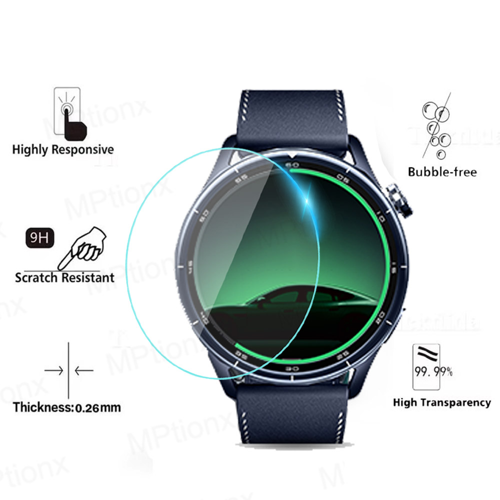 Tempered Glass for Xiaomi Watc - Smartwatch Watch Accessories ulasan dan harga