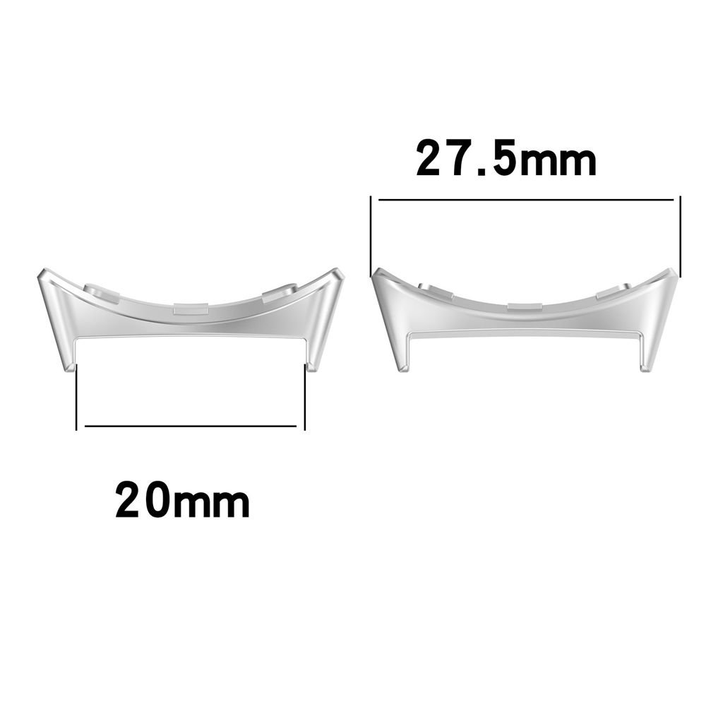 2PCS 20mm Metal Connector for  - Smartwatch Watch Accessories ulasan dan harga