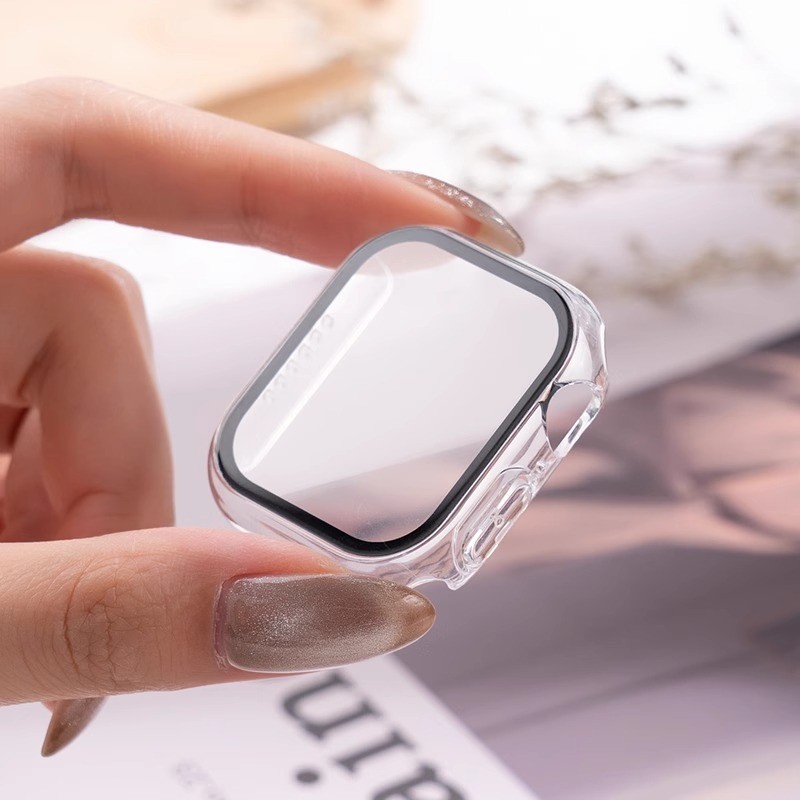 3pack Glass+cover For Apple Wa - Smartwatch Watch Accessories For Women ulasan dan harga