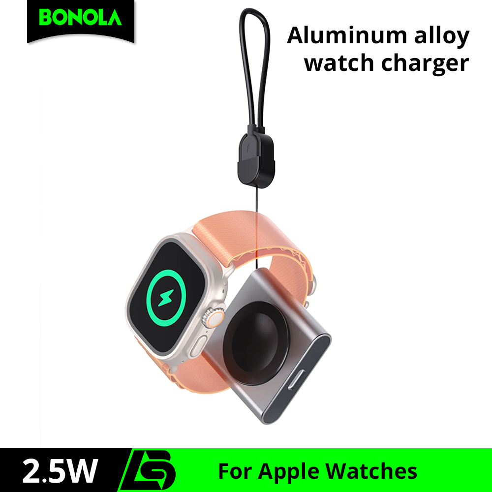 Bonola Magnetic Watch Wireless - Watch Charger Cable ulasan dan harga