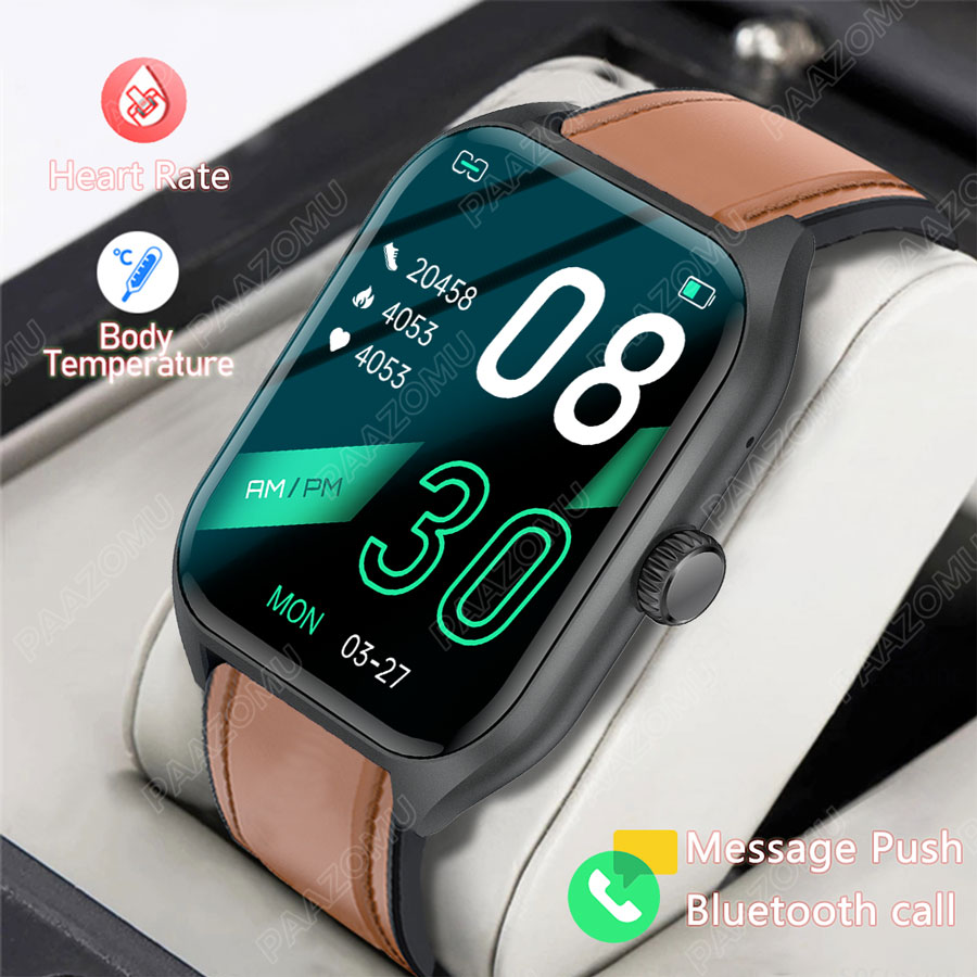 Smart Watch Men Women Full Tou - Smartwatch Custom ulasan dan harga