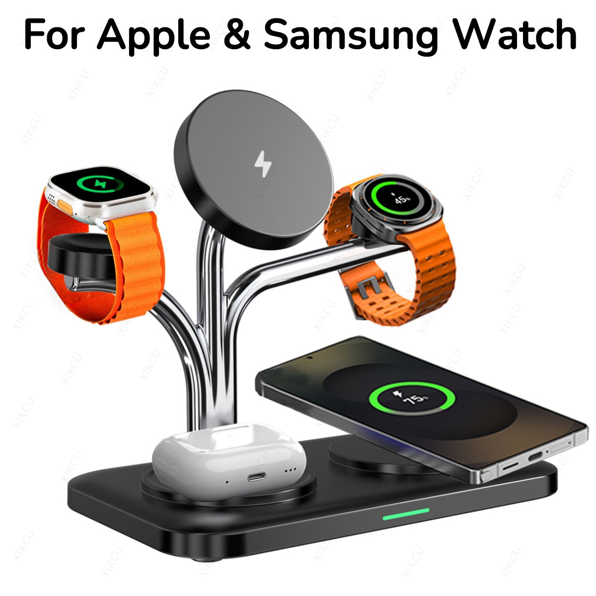 5 IN 1 Magnetic Wireless Charg - Watch Charger Cable ulasan dan harga