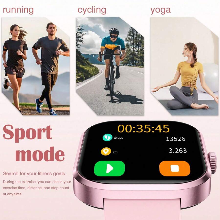 Smart Watch, Wireless Calling  - Smartwatch Touch ulasan dan harga