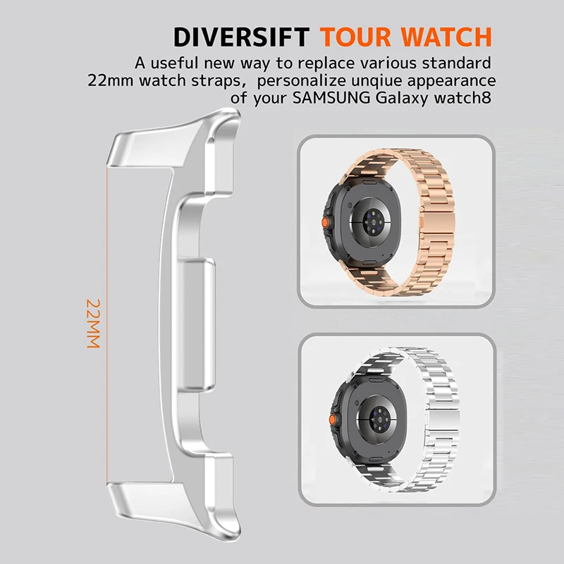 22mm WatchBand Connector for s - Smartwatch Watch Accessories ulasan dan harga