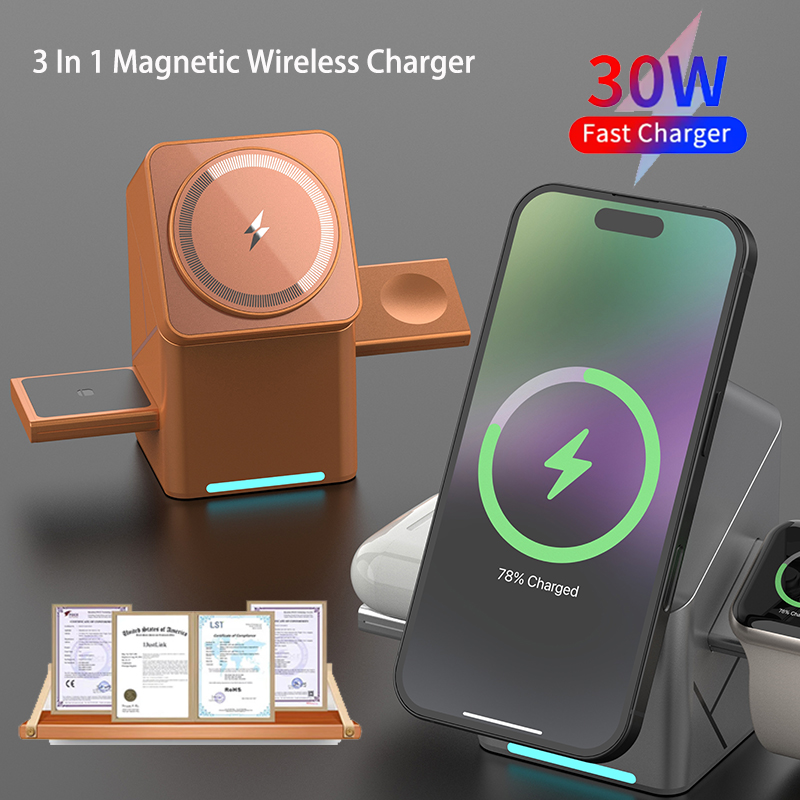15W 3 in 1 Multi-function Touc - Smartwatch Touch ulasan dan harga