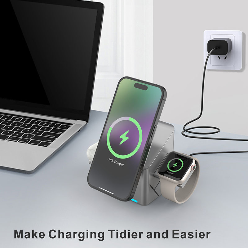 15W 3 in 1 Multi-function Touc - Smartwatch Touch ulasan dan harga